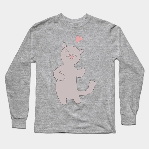 Crumbles Loves Cake Long Sleeve T-Shirt by Resonate_Media